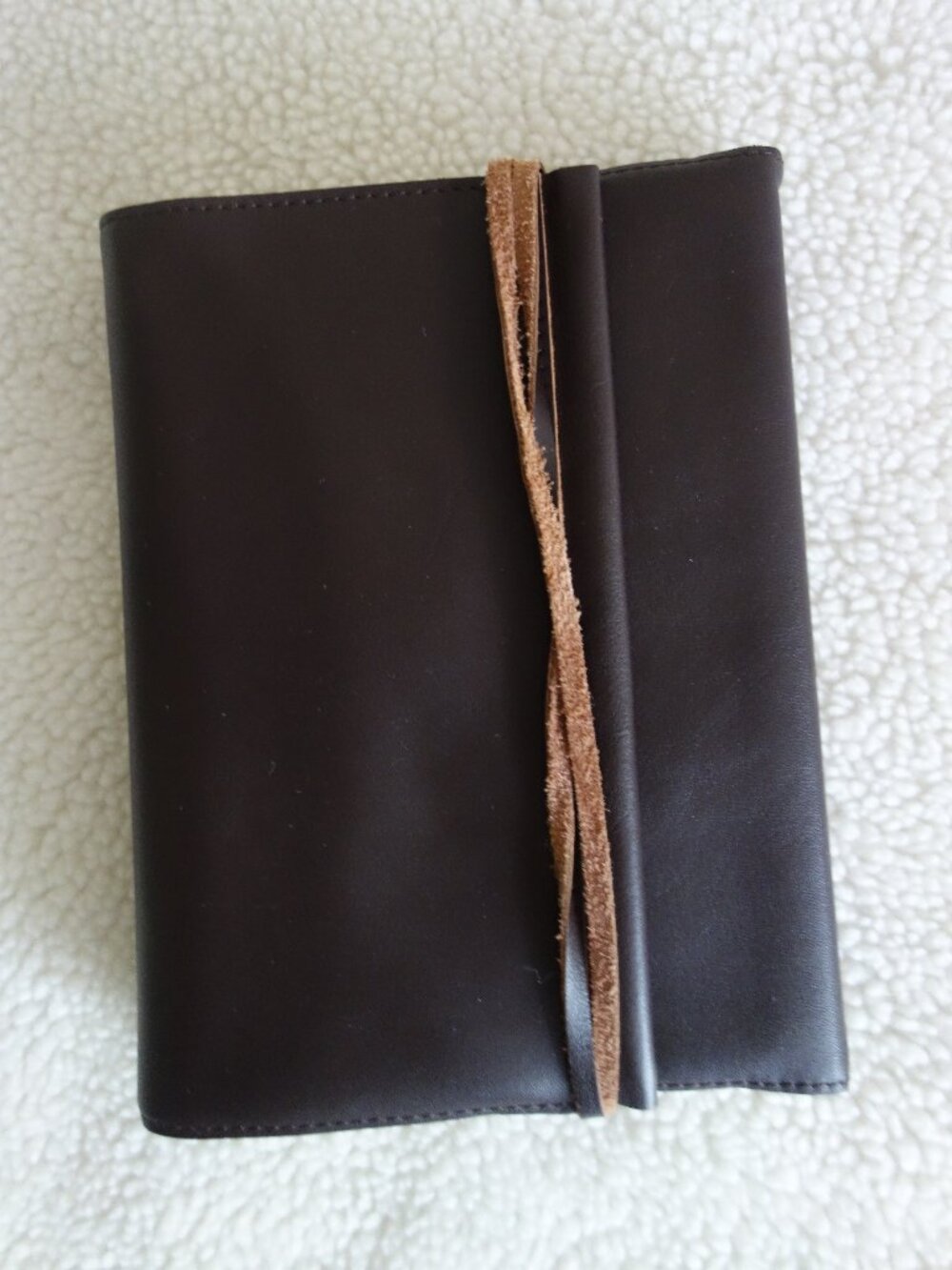 BARNES & NOBLE Brown Traveler Leather Journal – Unused